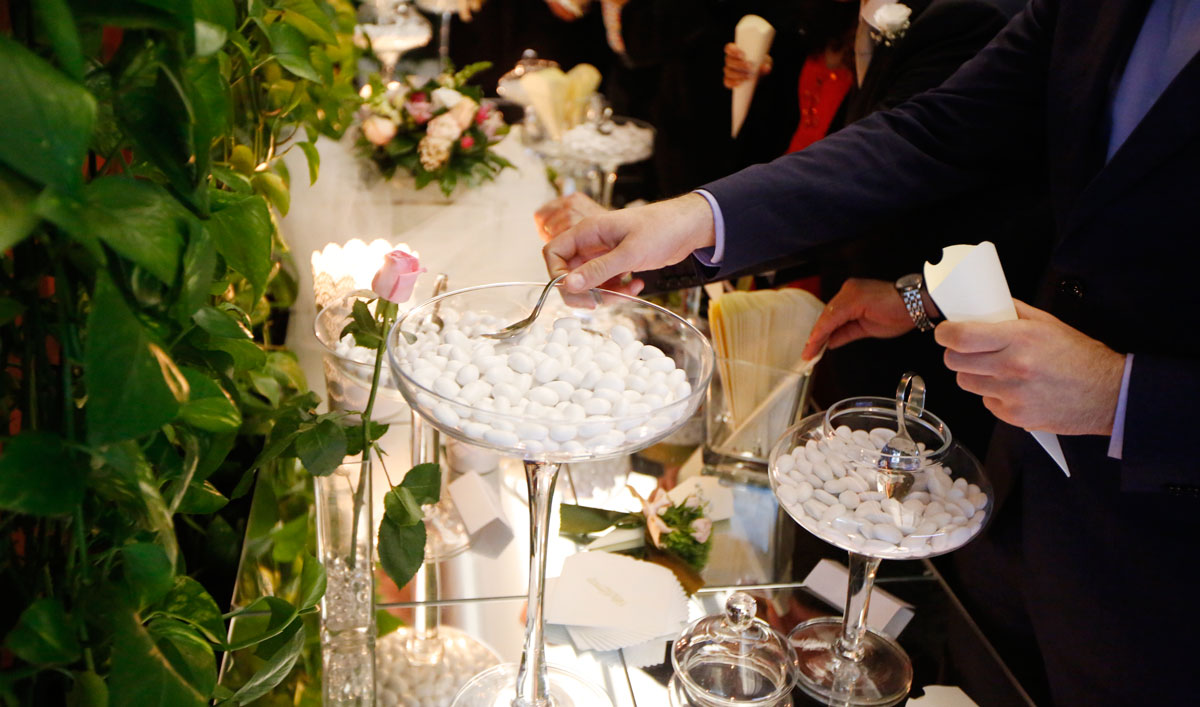 Confettata matrimonio Crispo