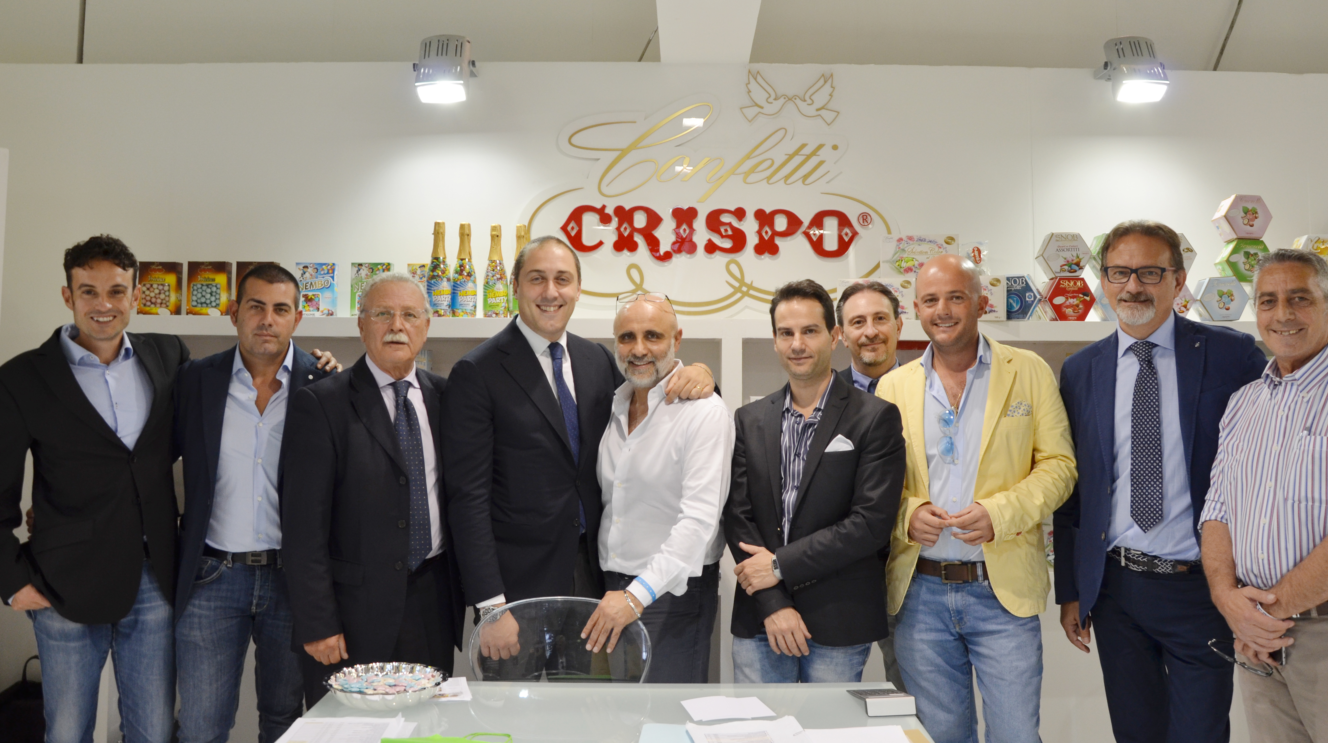 Confetti Crispo alla Fiera Vebo 2016