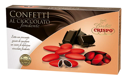 Dragées chocolat 71% - camaïeu de ROSE colorisassortis