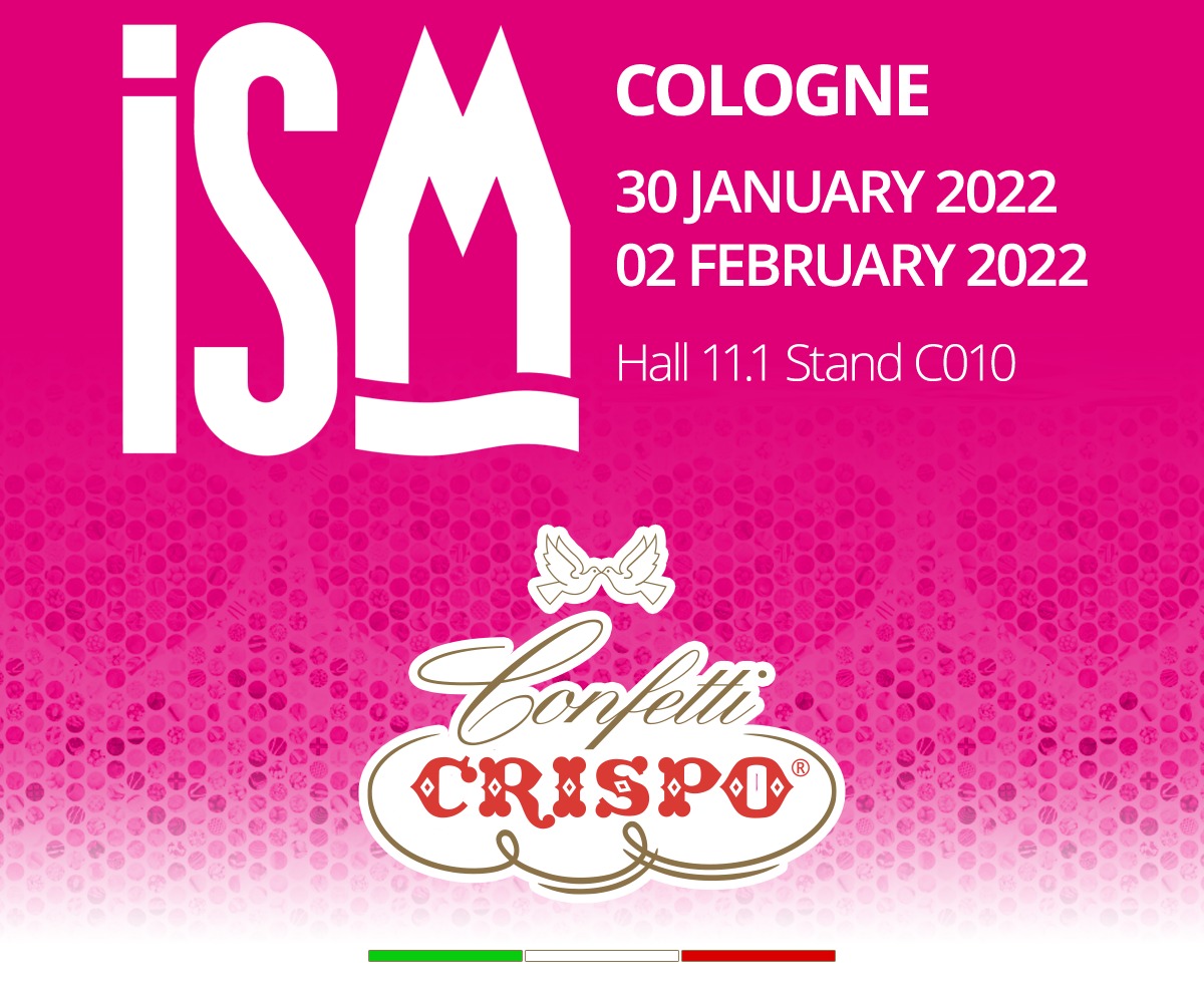 Confetti Crispo takes part to trade fair ISM 2022 in Cologne