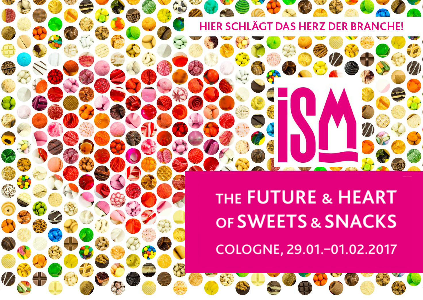 Confetti Crispo takes part to trade fair ISM 2017 in Cologne