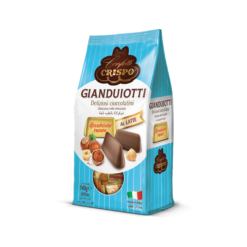 Crispo Gianduiotti latte - 140g