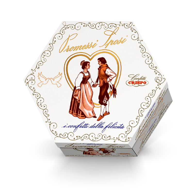 Crispo Promessi Sposi Lieto Evento bianco