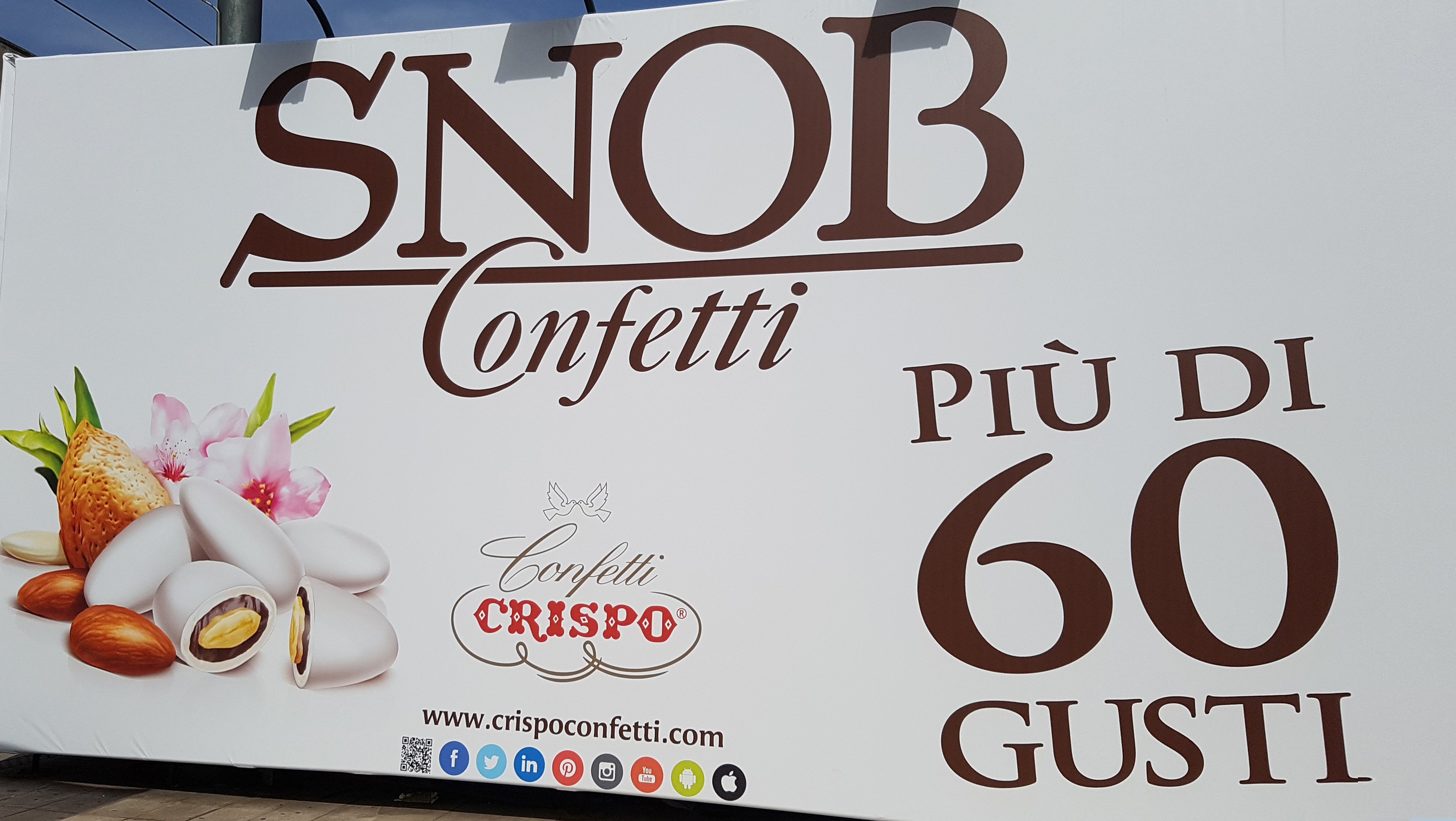 Confetti in molti deliziosi gusti - Confetti Crispo Snob