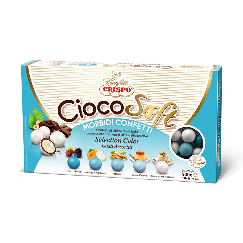 Crispo CiocoSoft Selection Color celeste - 900g