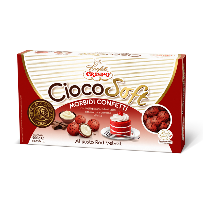 Crispo CiocoSoft Red Velvet - 900g