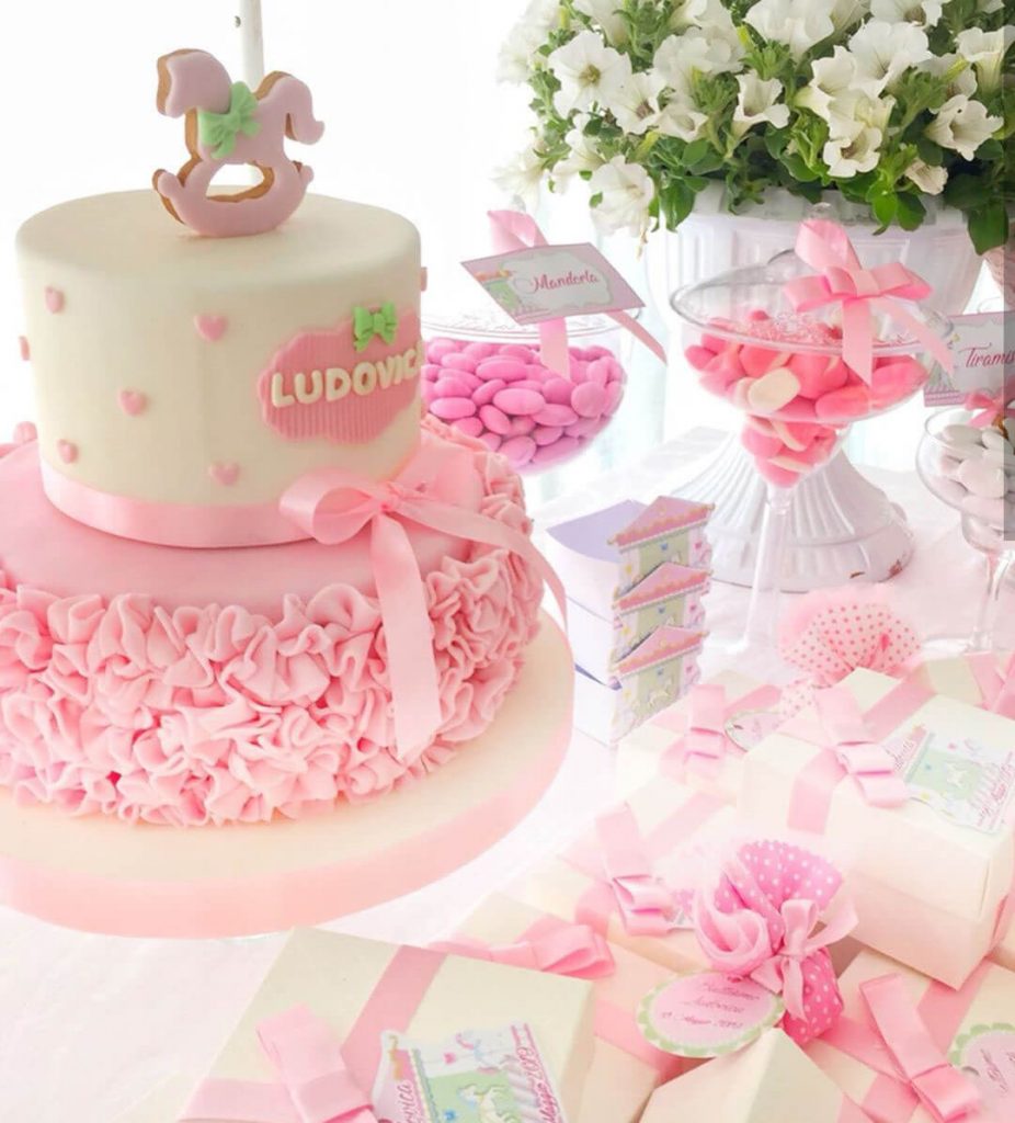 confettata rosa tema