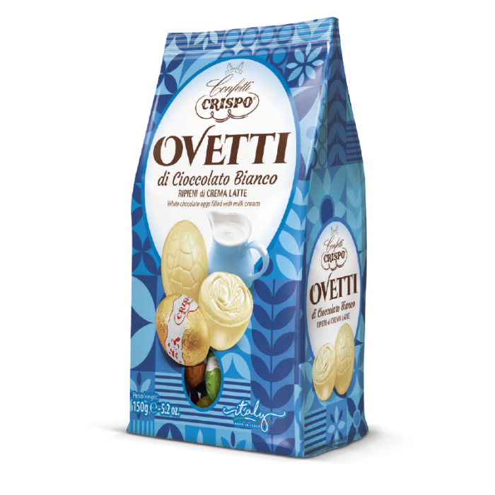 Ovetti di cioccolato bianco