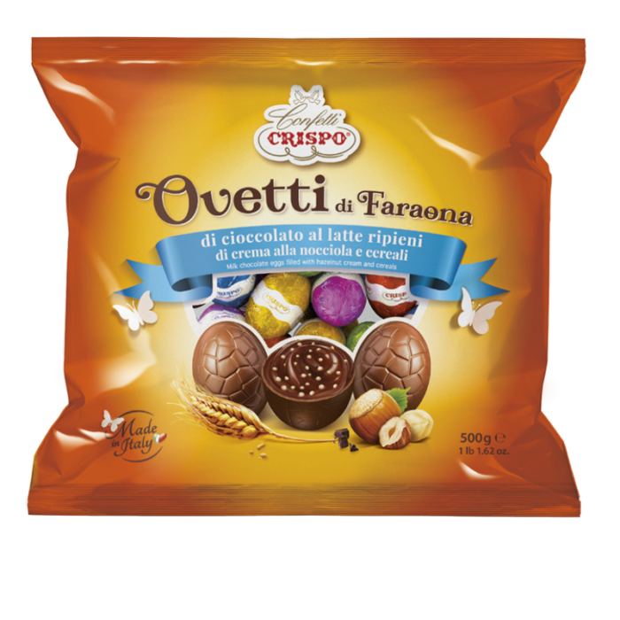Ovetti ripieni nocciola cereali 500g