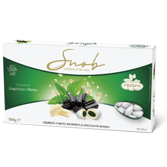 confetti snob liquirizia e menta