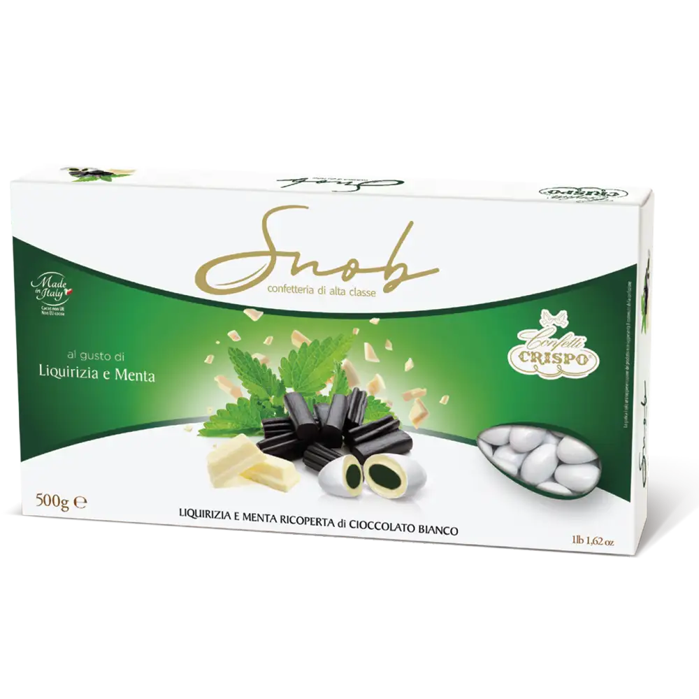 confetti snob liquirizia e menta