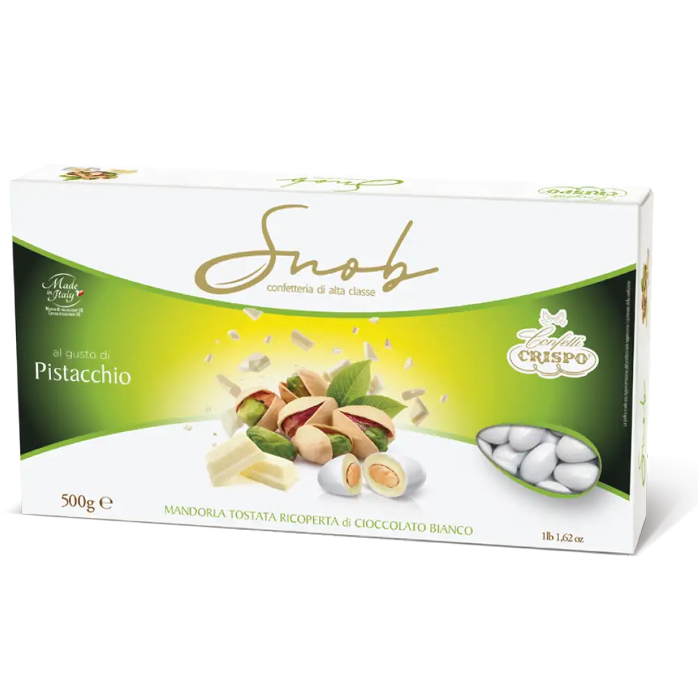 confetti snob pistacchio