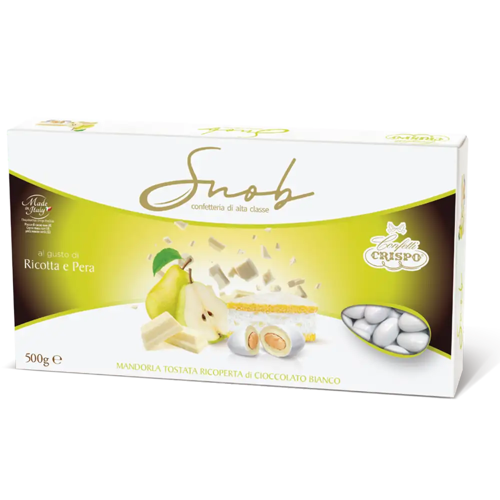 confetti snob ricotta e pera