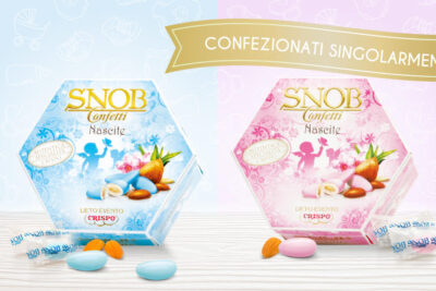 Confetti nascita confezionati singolarmente