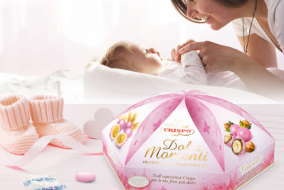 Confetti battesimo bimba: rosa è il colore must