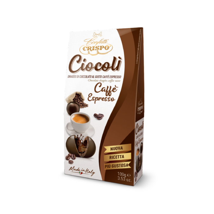 Crispo Ciocolì al Caffè Espresso - 100g