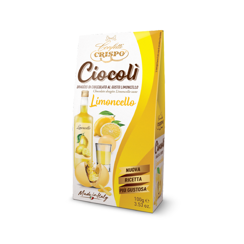 Crispo Ciocol&igrave; al Limoncello - 100g