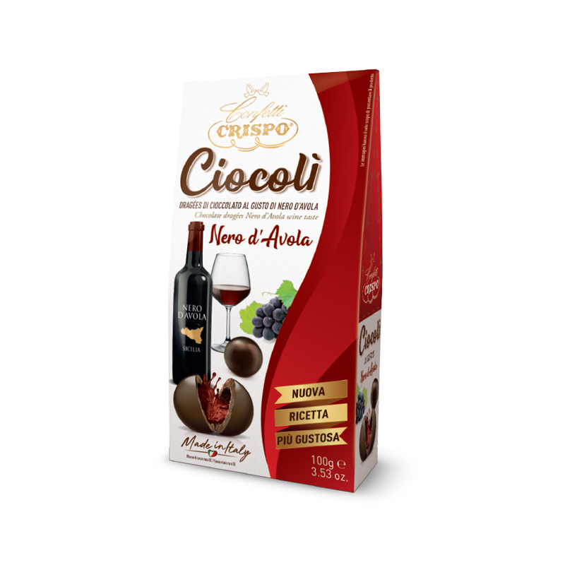 Crispo Ciocolì al Nero d'Avola - 100g