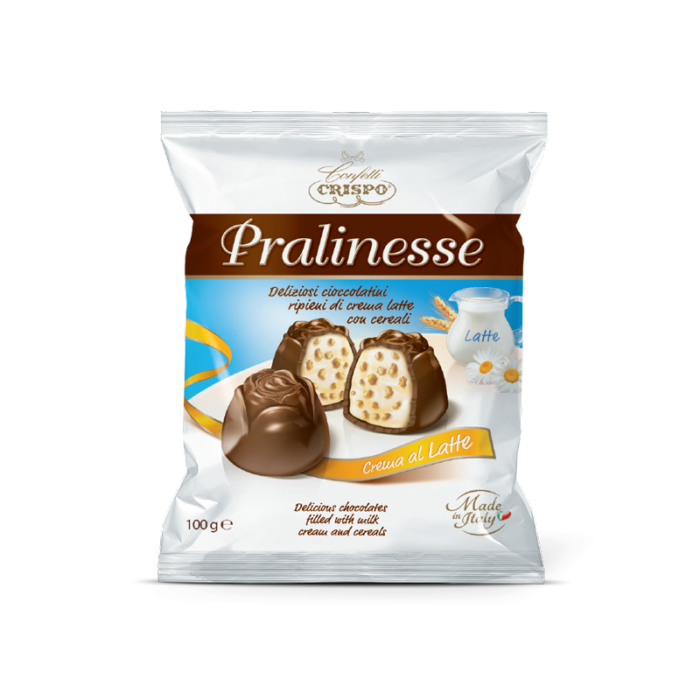Crispo Pralinesse crema al latte - 100g