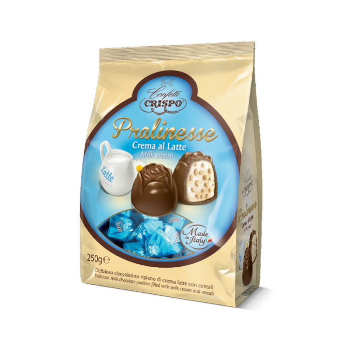 Crispo Pralinesse crema al latte - 250g
