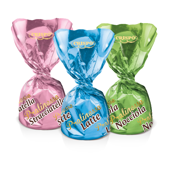 Pralinesse Assortiti Latte – Nocciola – Stracciatella 100g
