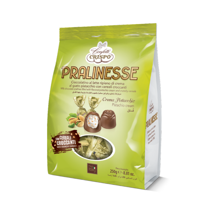 Crispo Pralinesse pistacchio - 250g