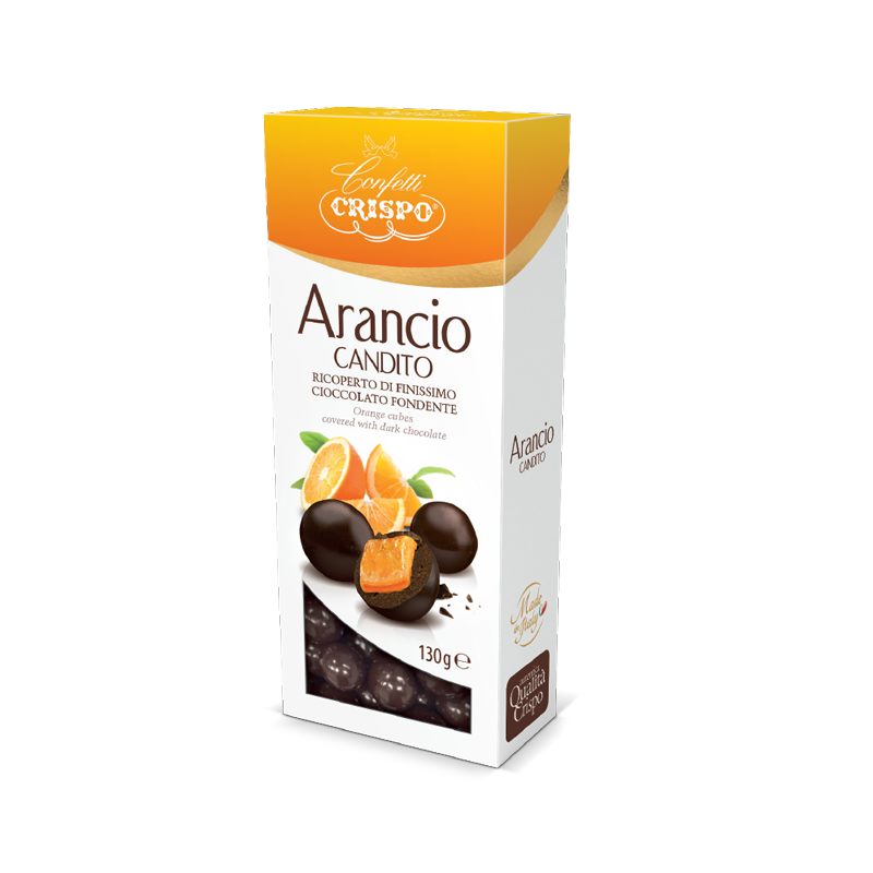 Crispo arancia candita ricoperta - 130g