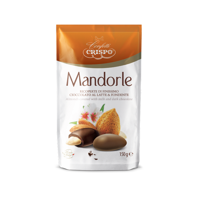Crispo mandorle ricoperte - doypack 150g