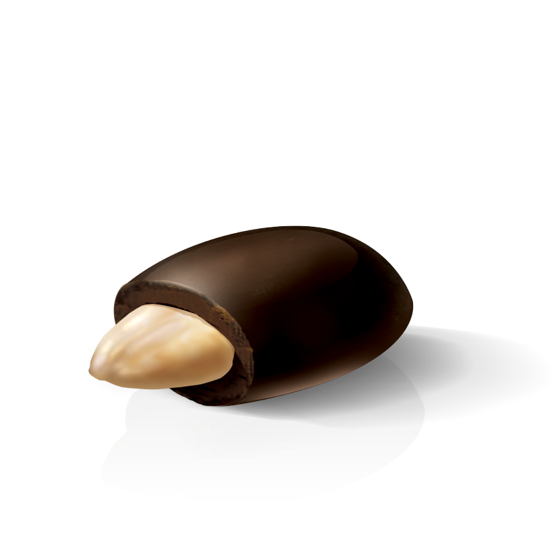 Almonds Covered with Cocoa 70%