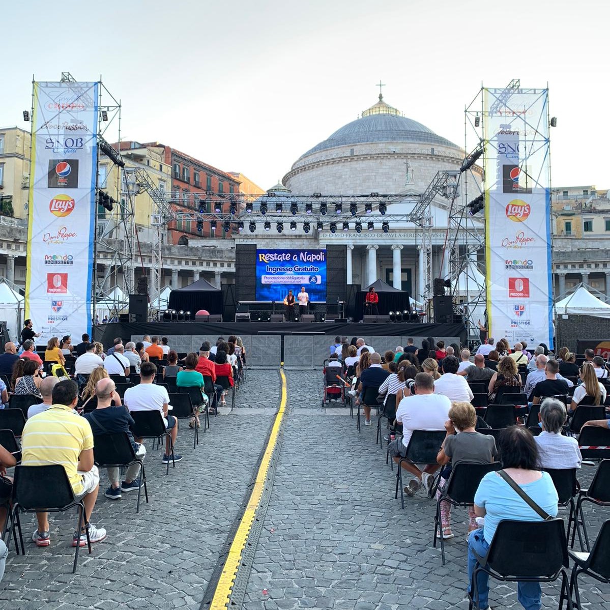Confetti Crispo per l’evento Restate a Napoli