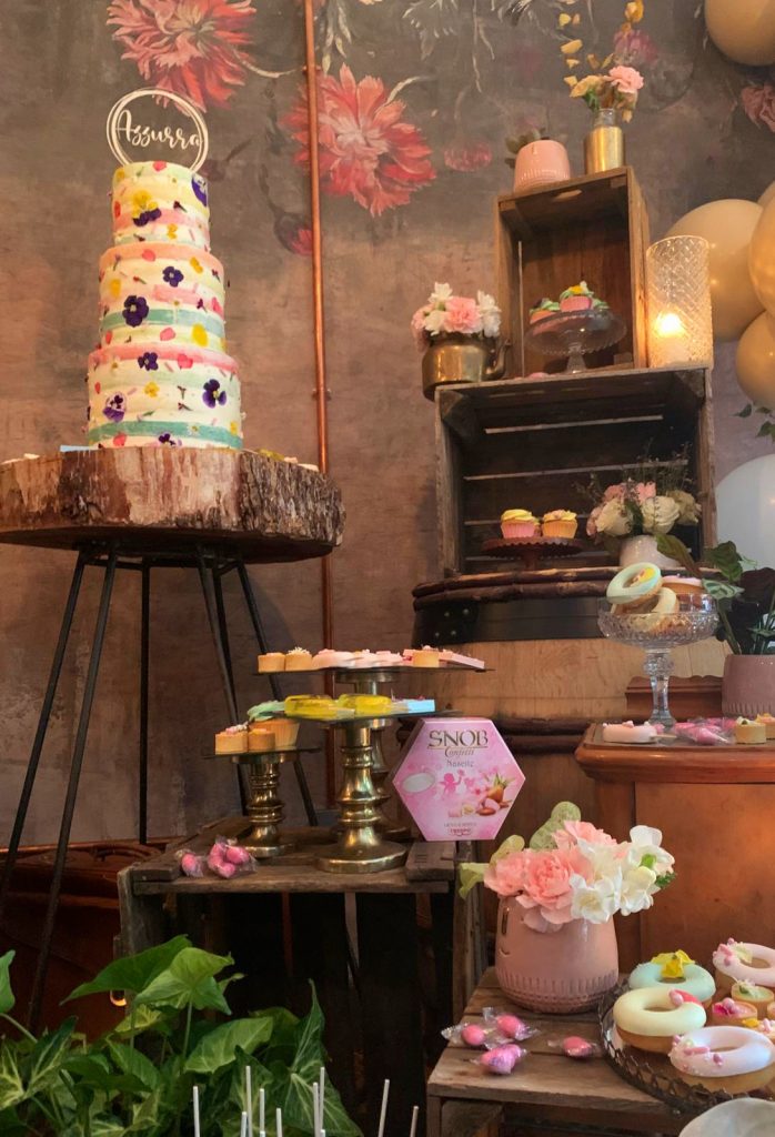 CONFETTATA PER IL BATTESIMO DELLA PICCOLA AZZURRA: CONFETTI CRISPO PER BEATRICE VALLI