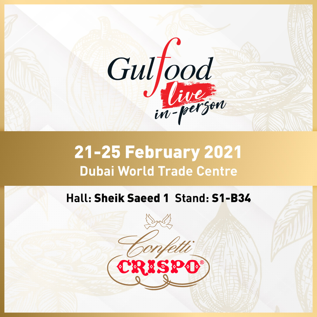 Confetti Crispo in Dubai for Gulfood 2021