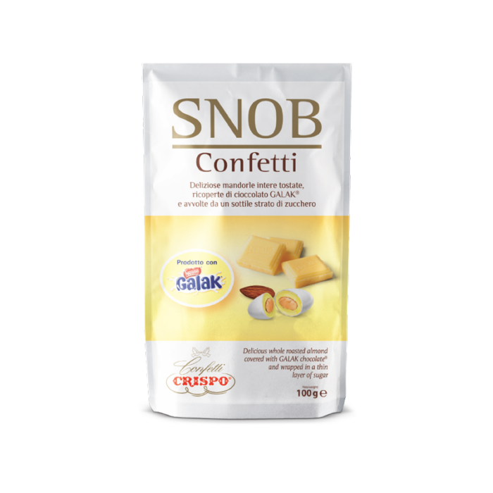 Crispo SNOB Confetti Galak doypack - 100g