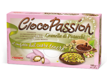 Crispo sugared almonds ciocopassion selection color assorted flavors pink 1  kg