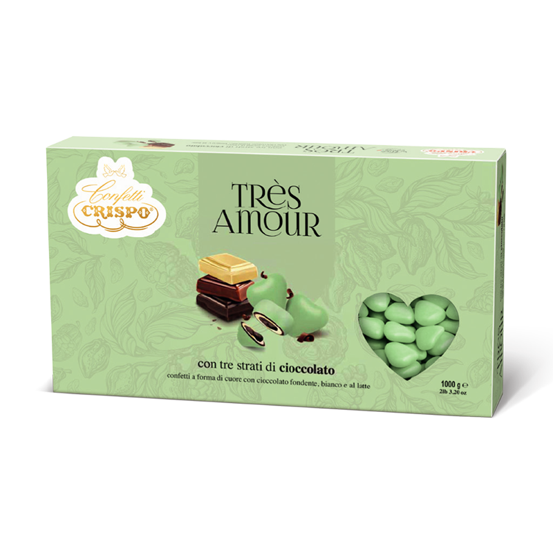 Crispo Tres Amour verde - 1000g