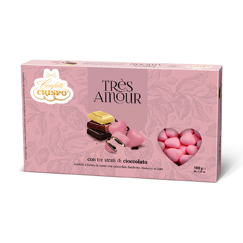 Crispo Tres Amour rosa - 1000g