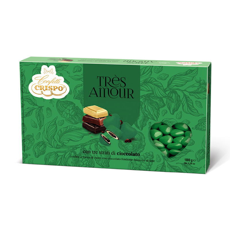 Crispo Tres Amour verde - 1000g