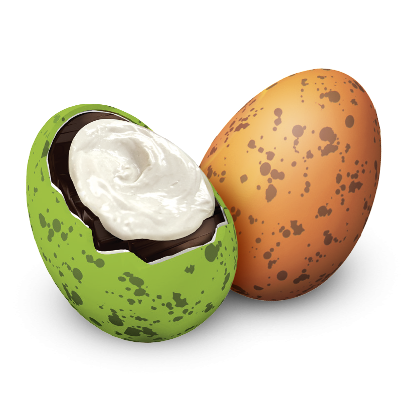 Ovetti confettati Gourmet Cocco – Celesti Maculati