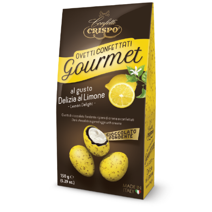 ovetti di cioccolato al gusto delizia di limone