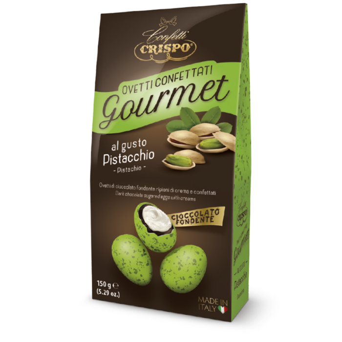 ovetti di cioccolato gusto pistacchio