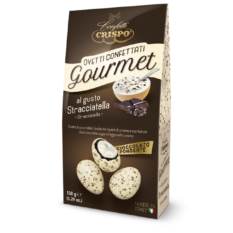 ovetti al cioccolato gusto stracciatella