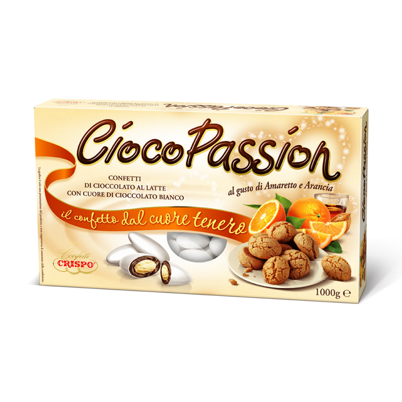 Crispo CiocoPassion Amaretto e Arancia - 1000g