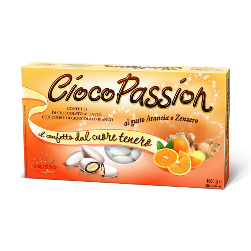 Crispo CiocoPassion Arancia e Zenzero - 1000g