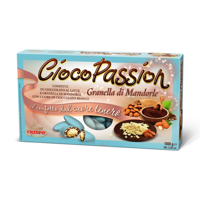 Crispo CiocoPassion Granella di Mandorla celeste - 1000g