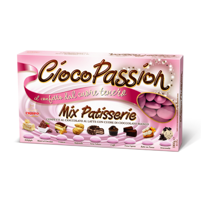 Crispo CiocoPassion Mix patisserie rosa - 1000g