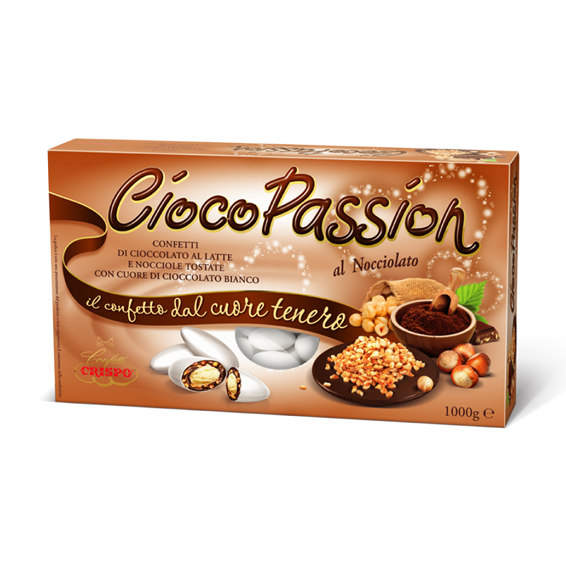 Crispo CiocoPassion nocciolato bianco - 1000g