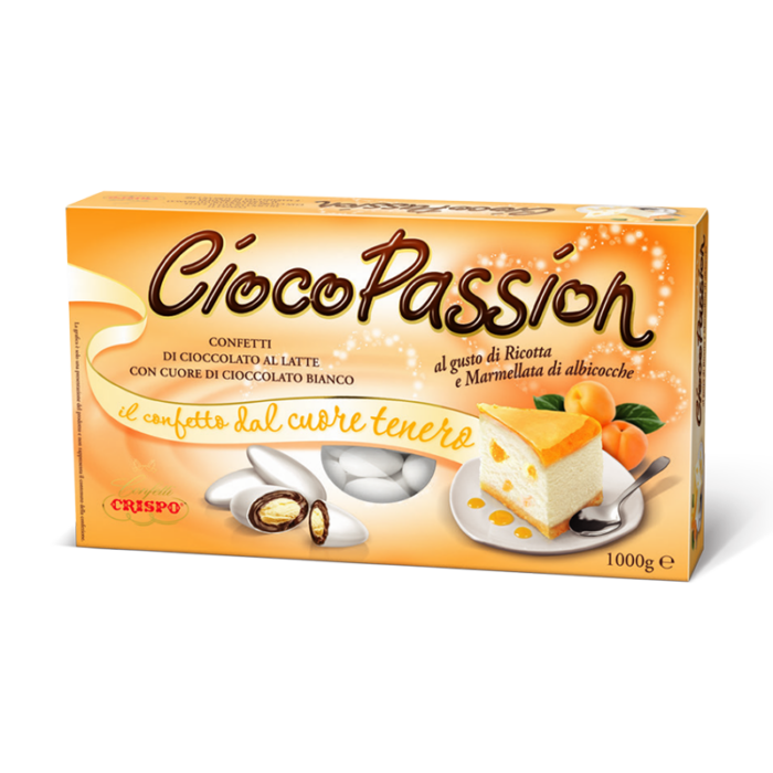 Crispo CiocoPassion Ricotta e Marmellata di albicocche - 1000g