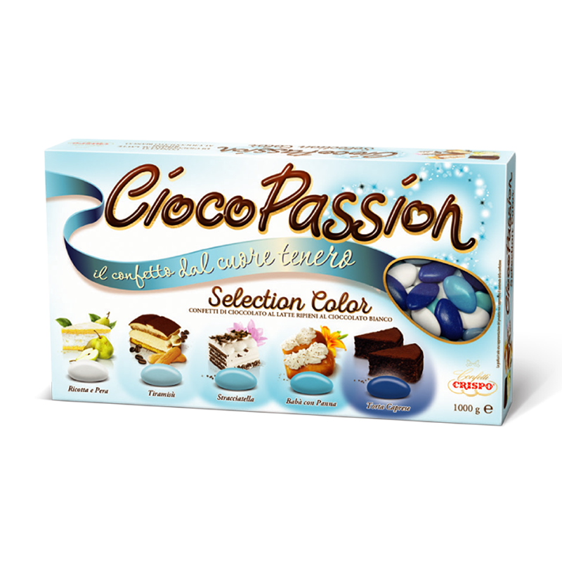 Crispo CiocoPassion Selection Color Celeste - 1000g