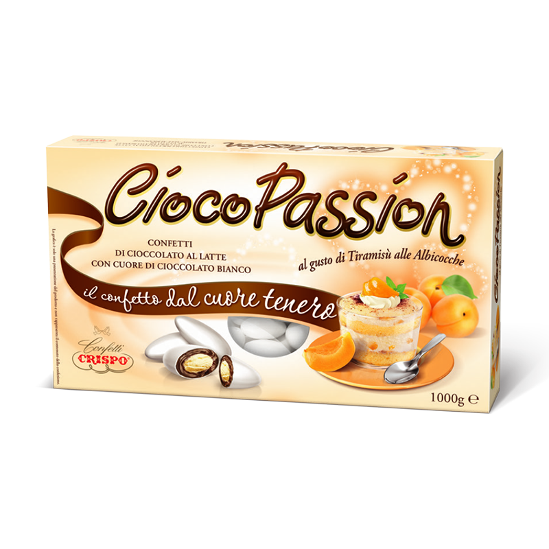 Crispo CiocoPassion Tiramisù alle albicocche - 1000g