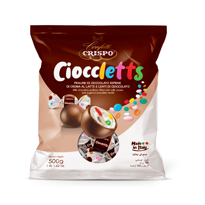 Crispo Praline Cioccletts - 500g